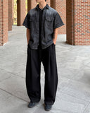 Luffy Slav Denim Shirt