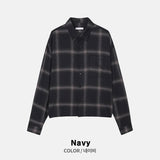 Chapter Check Cropped Shirt