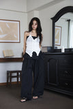 Vacation Ruffle Halter Sleeveless
