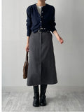 Noble H-Line Slit Skirt