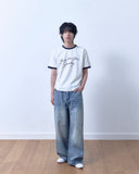 Grace Crop Ringer Tee