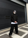 Cozy Hip-Hop Brushed Zip-Up