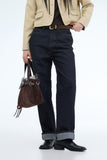 PRTN)Essential Semi Wide Jeans