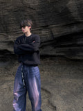 Heart twisted knitwear