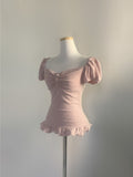 Rudica Puff Frill Top