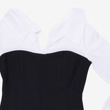 Serine Off Shoulder Shirt One Piece