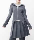 Muta Unique Two-Way Hood Zip-Up