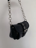 Becky Buckle Chain Bag