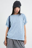 Pigment slub T-shirt