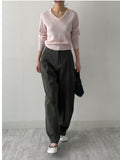 Honey Symbol V-Neck Knit