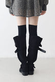 Lat Belt Suede Boots