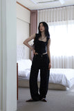 Touch punching frill sleeveless