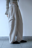 Fleece banding cargo pants