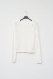 (W) Boat Shape Button Top