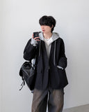 Symbol Nylon Blazer Jacket