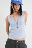 Hole pendant strap necklace