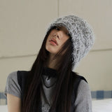 Guri angora bucket hat