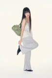 Valine frill bustier top