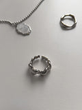 Twisted Layered Bold Ring