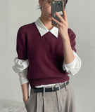 Decor Round Half Knit