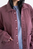 Clove Pigment Herringbone Field Shirt