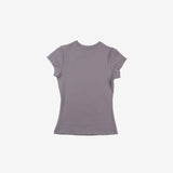 Mona round neck slim fit short sleeve t-shirt