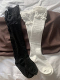 nonon lace knee socks