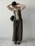 [Setup Available] Marlen Strap Wide Slacks