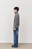Hawk Striped High Neck Knit