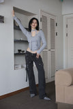 Poplar lace knit top