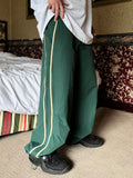 Nylon Track String Pants