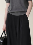 Premium Monique V & Round Short Sleeve Knit