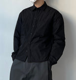 Crop Pocket Padding Shirt