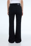PRTN)High-rise slim flare jeans