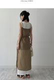 Romi Layered Bustier Long One Piece