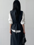 [Setup Available] Stitch Strap Slit Vest
