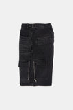 Code cargo bermuda denim pants