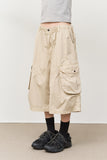 Frog Dyeing Bermuda Pants