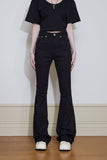 tight boots-cut jeans