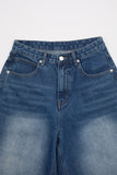 Orvid denim bermuda pants