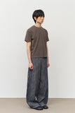 Oki Striped Wide Denim