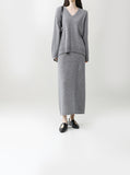 [Premium] Whole Garment Wis V-neck
