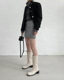 Have Wool Mini Skirt