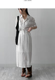 [SET] Stitch Linen Silky Two-Piece
