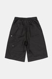 Broher rivet double-knee bermuda pants
