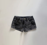 Marilyn y2k dark blue denim shorts