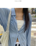 Page Backslit Loose Fit Shirt