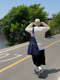 SS Cutting Thin Linen Knit T-Shirt