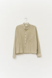 Crush Tencel Cropped Shirt