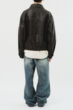 Mayson Rivet Leather Jacket